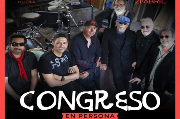 Congreso presentará su reciente disco “LUZ DE FLASH”