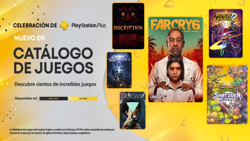 Primer aniversario de los nuevos planes de PlayStation Plus