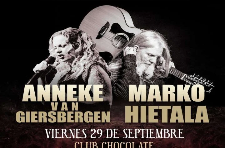 Anneke van Giersbergen y Marko Hietala en Chile