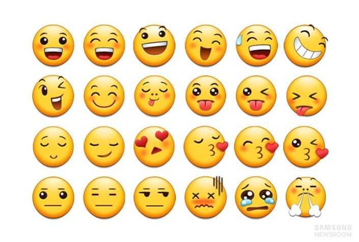 Emojis en smartphones Samsung