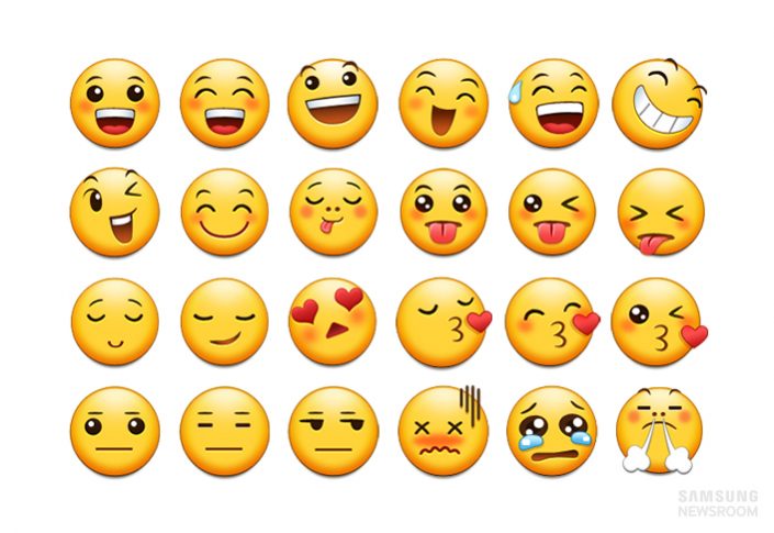 Emojis en smartphones Samsung