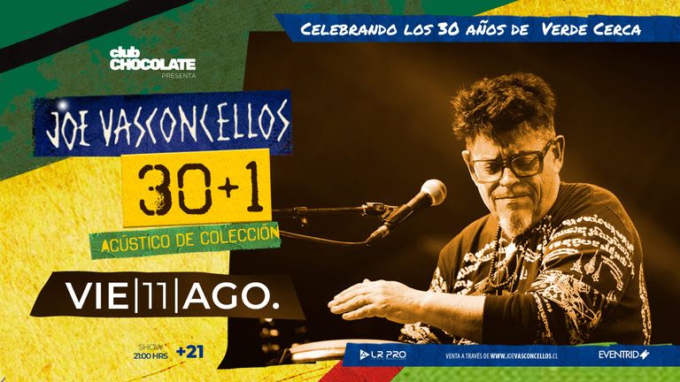 Joe Vasconcellos celebra los 30+1 de Verde Cerca