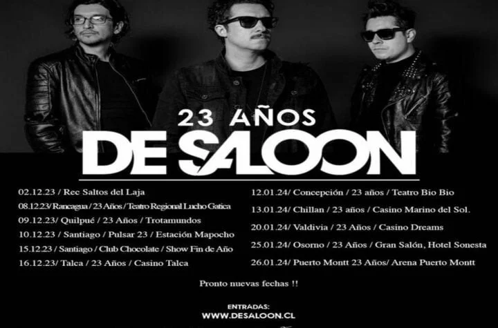 De Saloon show de fin de año