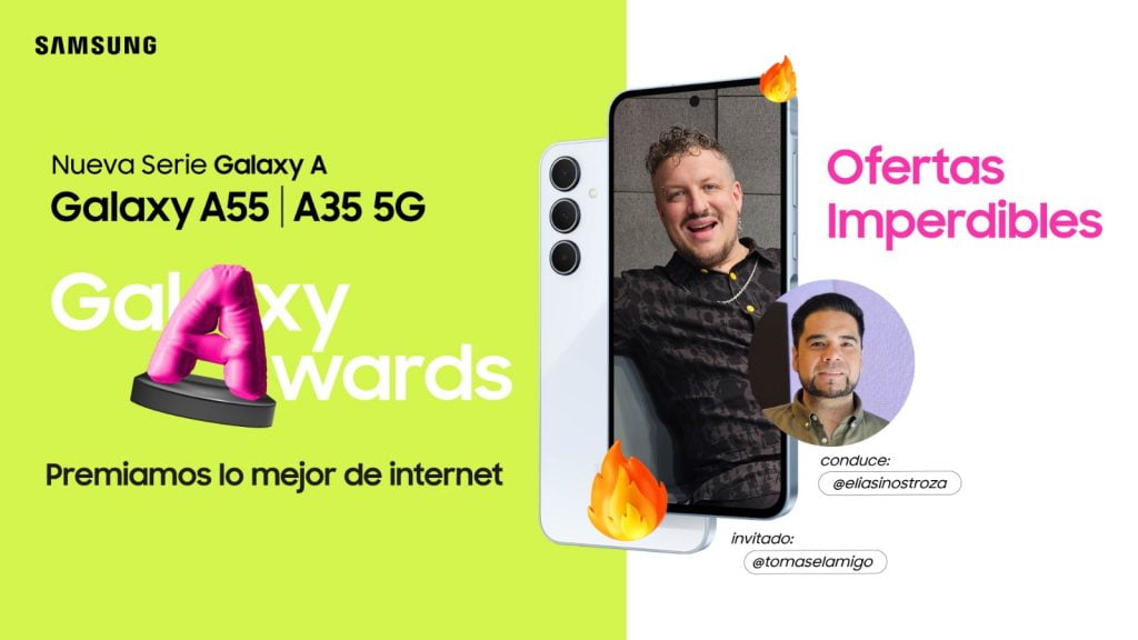 Galaxy A55 y A35