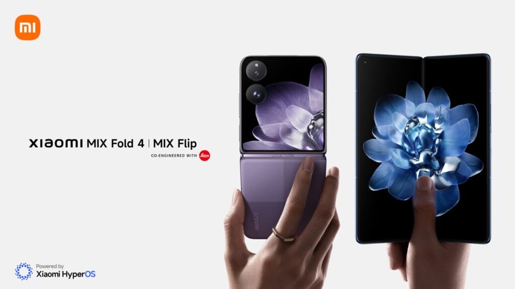 Xiaomi MIX Fold 4 y el Xiaomi MIX Flip