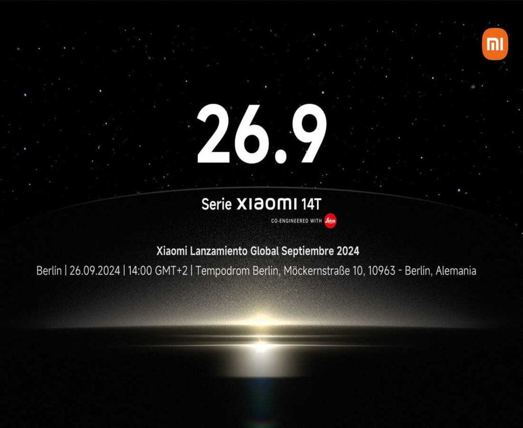 Xiaomi 14T lanzamiento