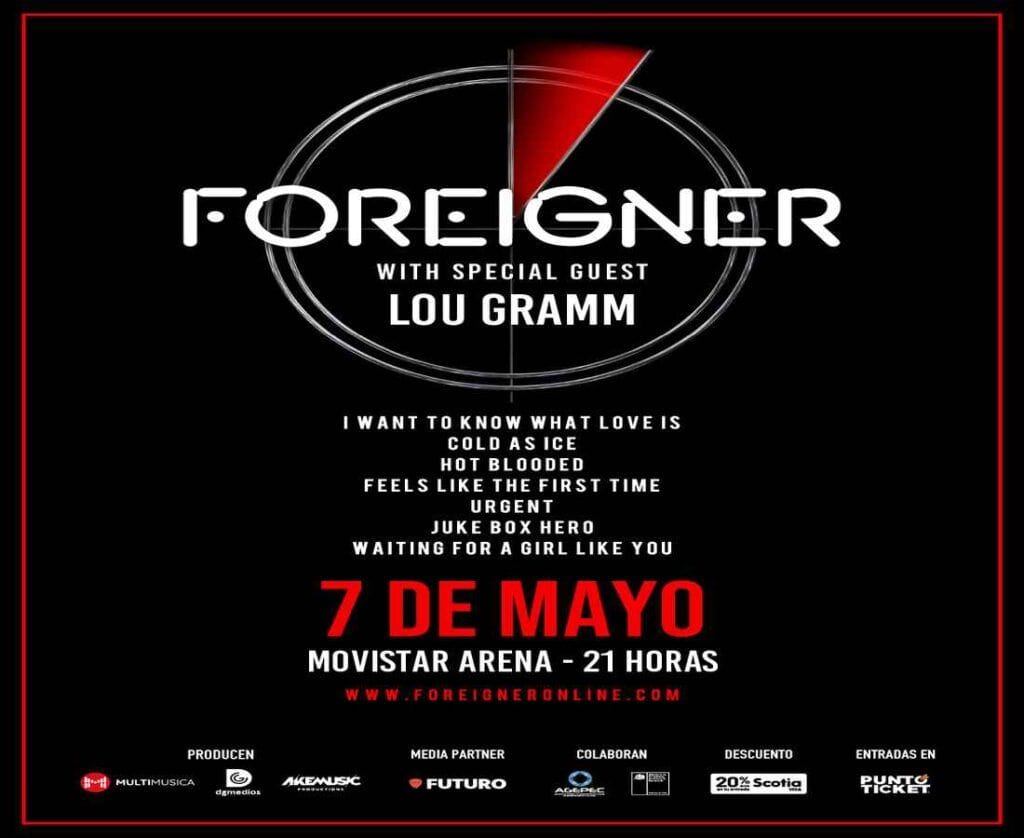 FOREIGNER en Chile
