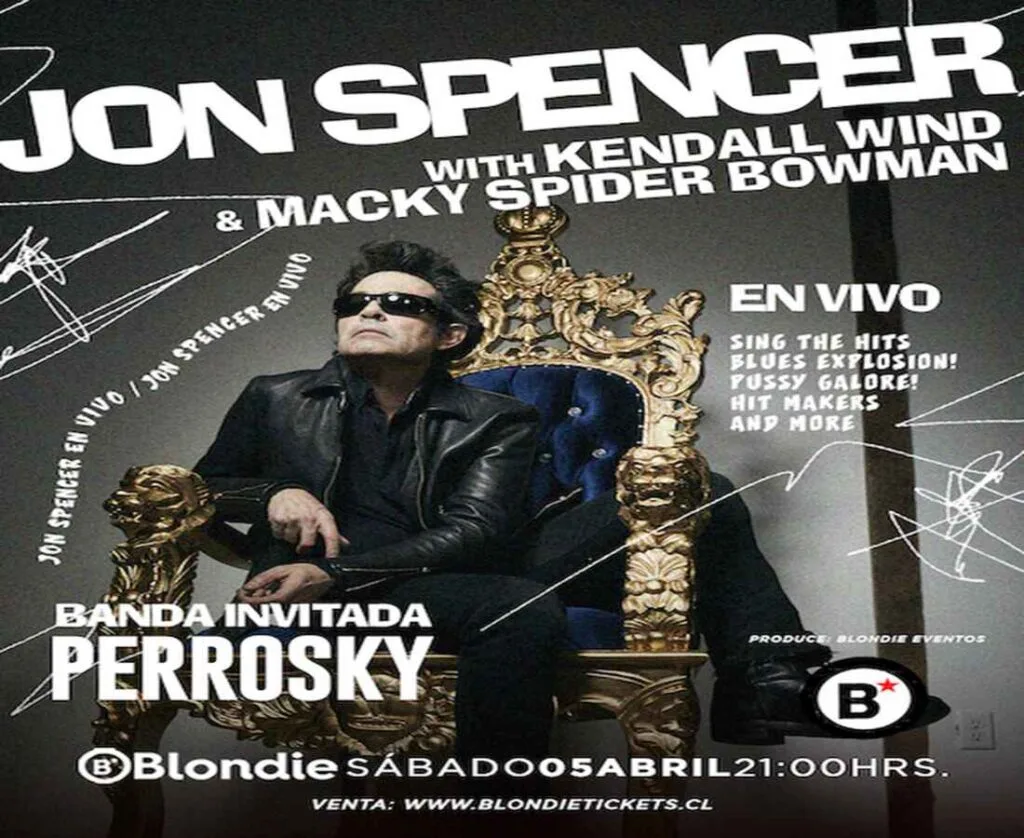Jon Spencer en Chile