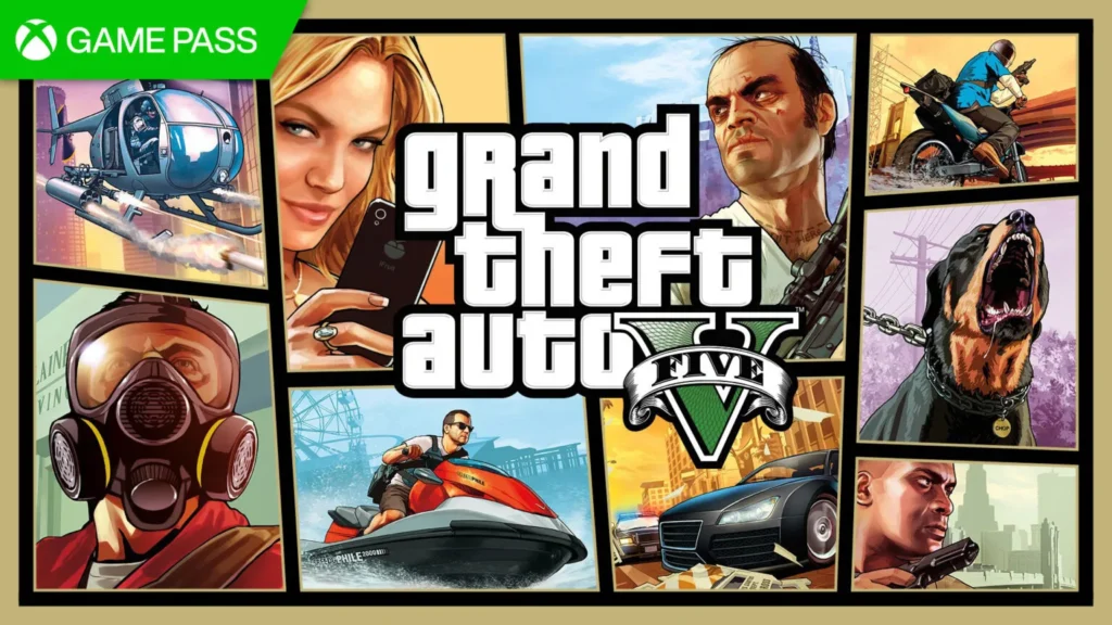Grand Theft Auto V en Xbox Game Pass