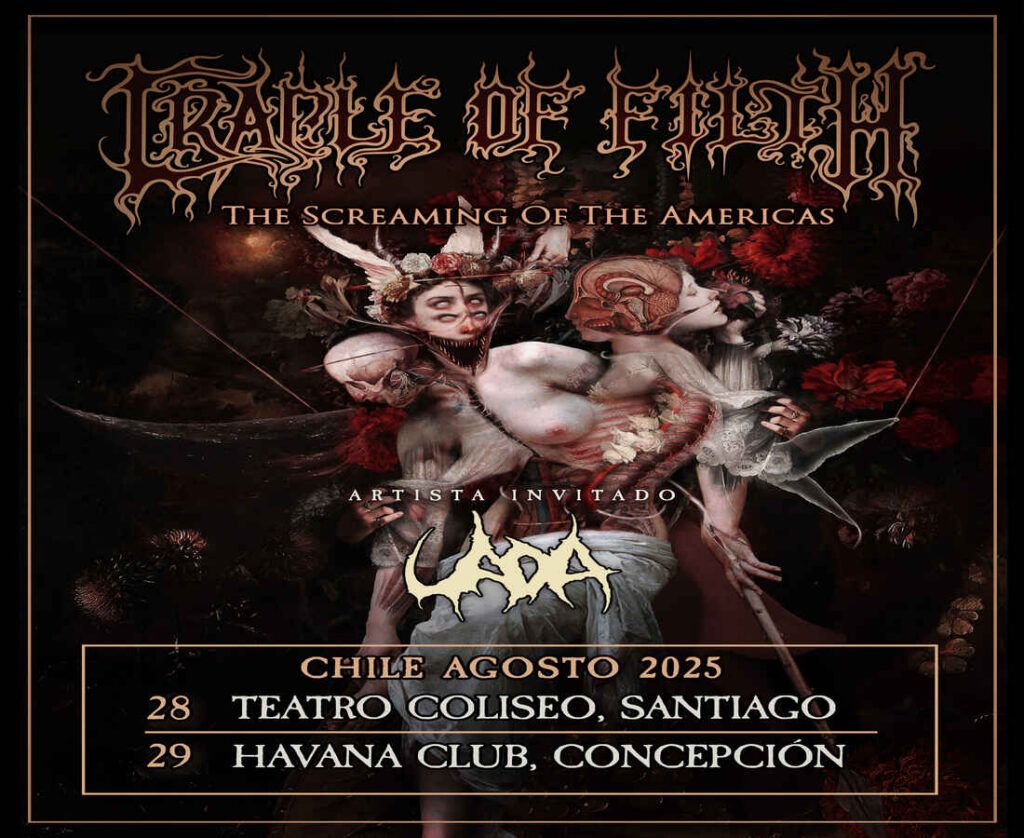Cradle of Filth en Chile