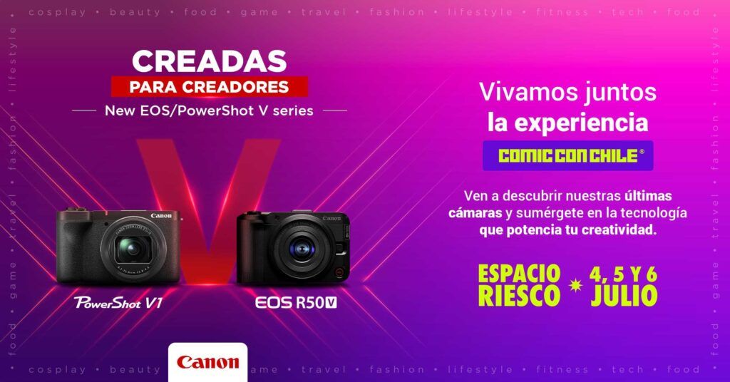 Canon en Comic Con 2025