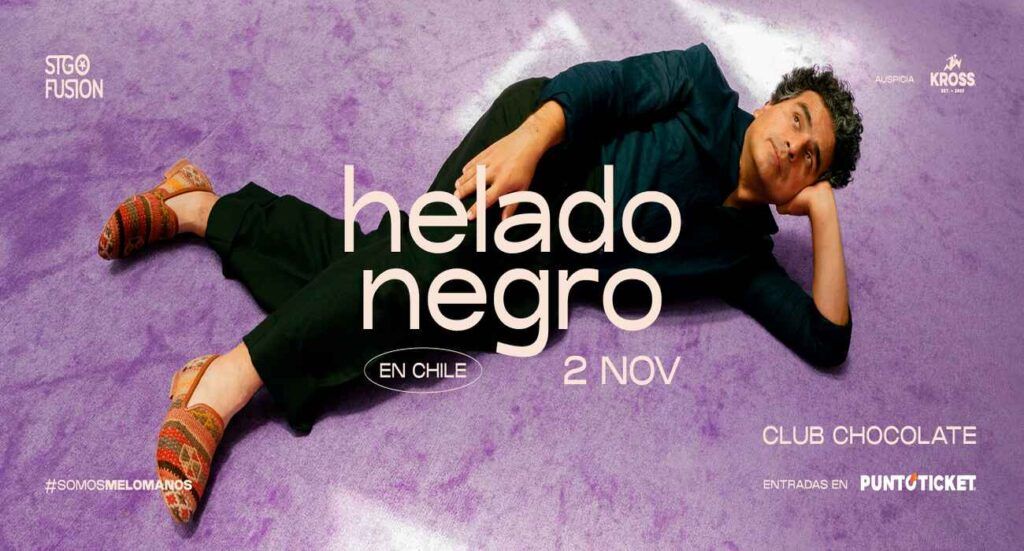 Helado Negro en Chile
