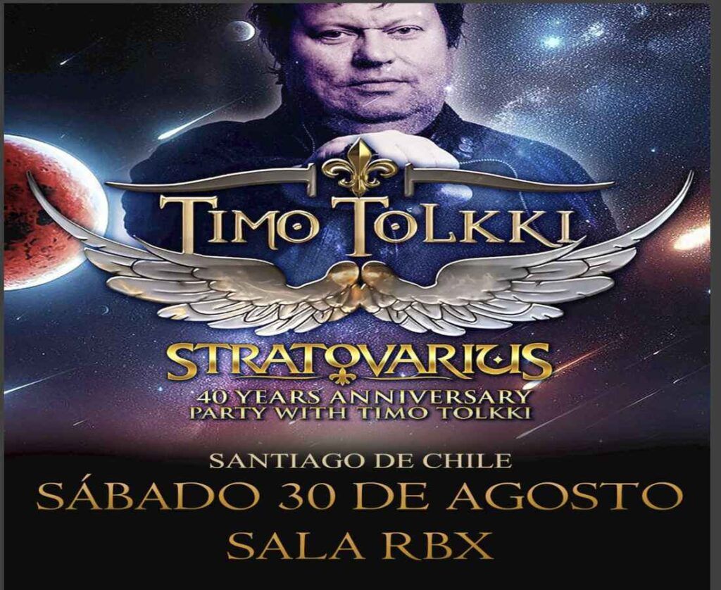 Timo Tolkki en Chile
