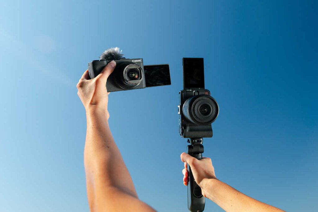 Canon PowerShot V1 y EOS R50 V