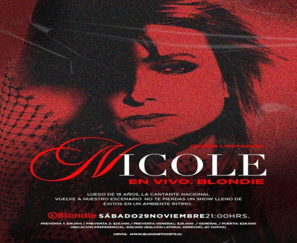 Nicole en Centro de Eventos Blondie