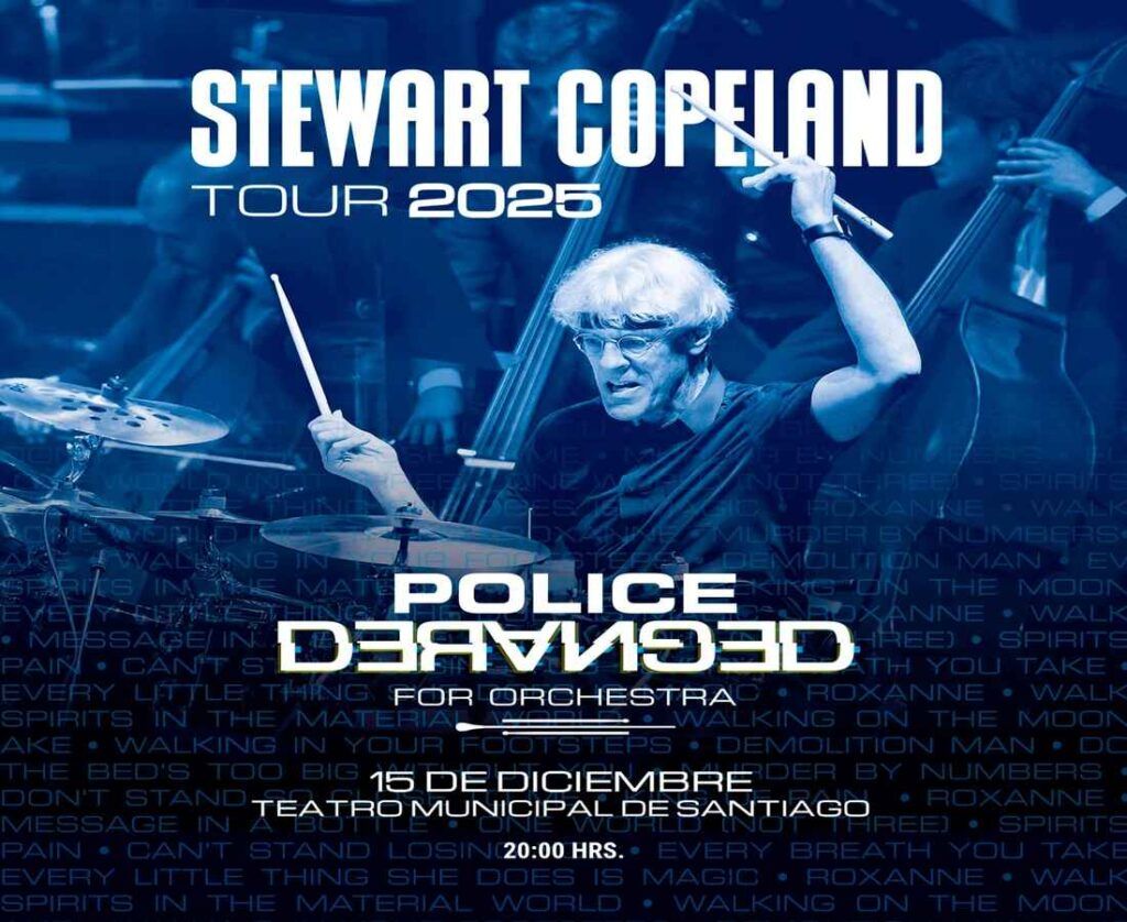 Steward Copeland en Chile
