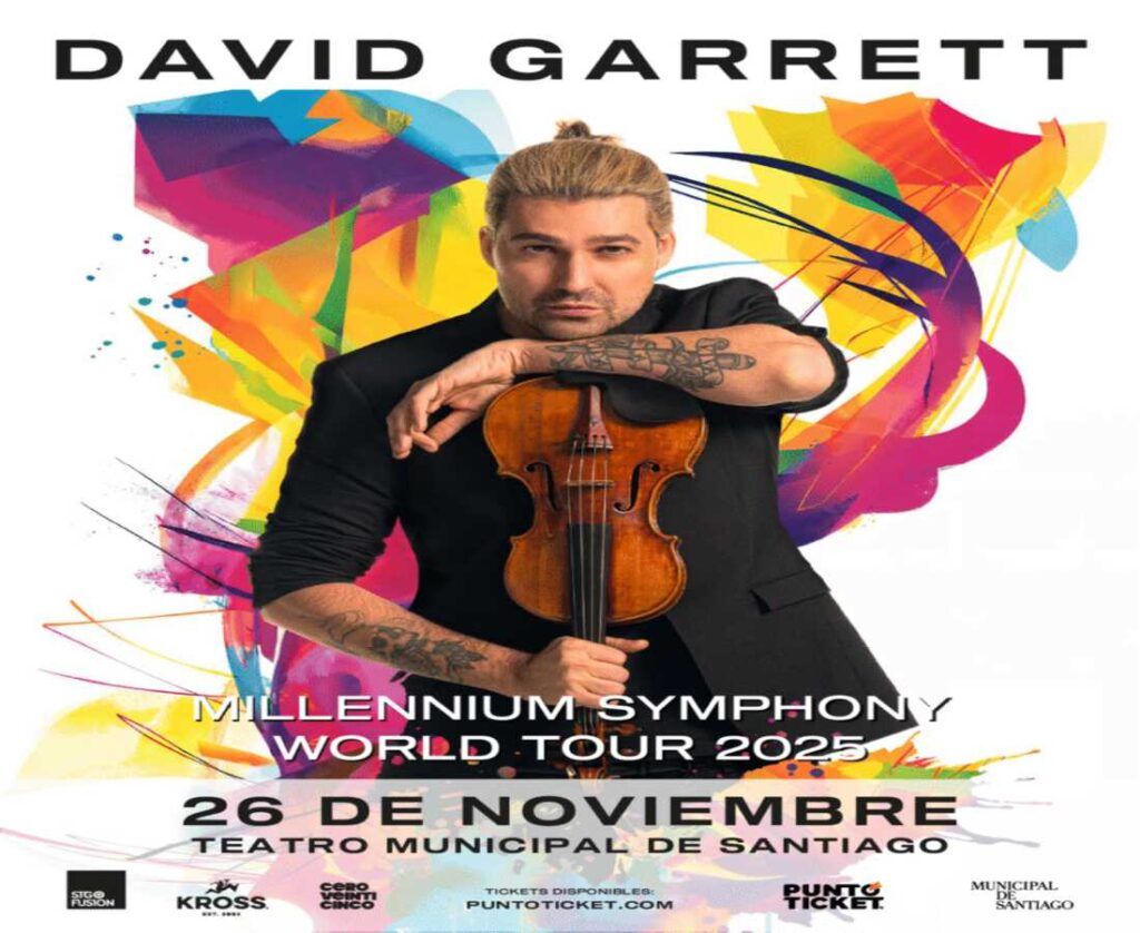 David Garrett en Chile