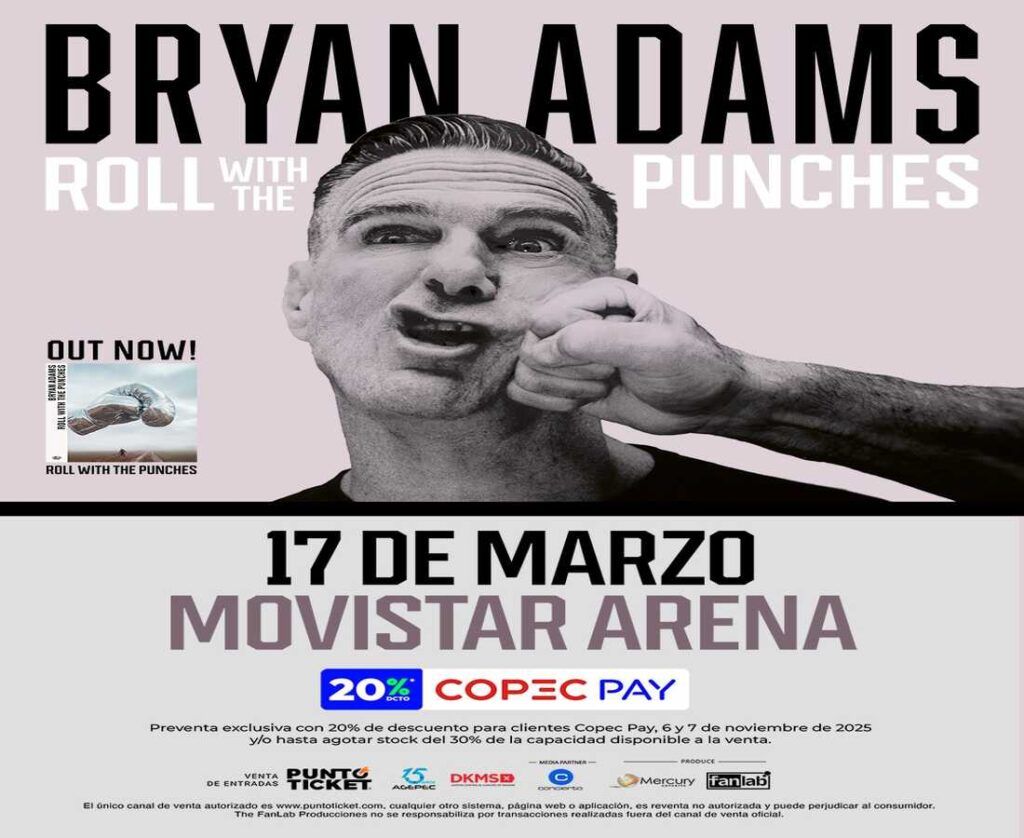 Bryan Adams en Chile