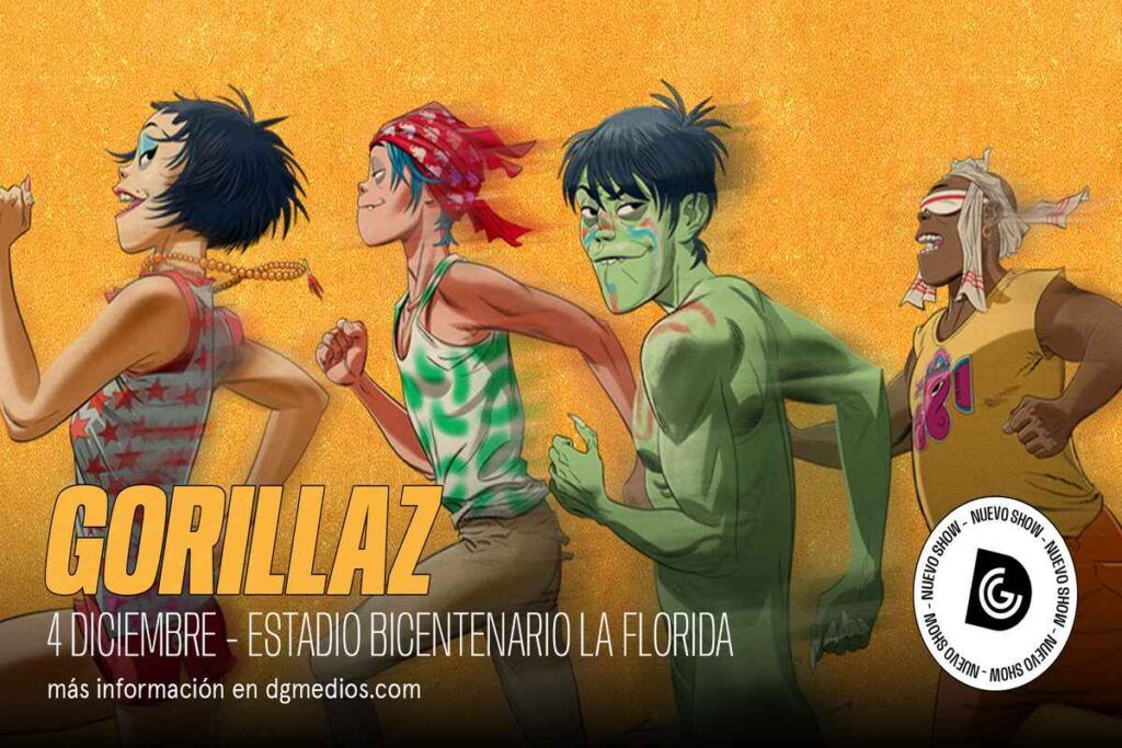 Gorillaz en Chile