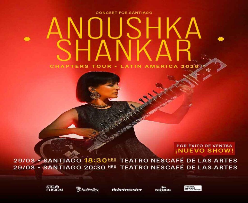 Anoushka Shankar en Chile