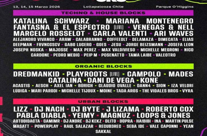 The Blocks en Lollapalooza Chile 2026